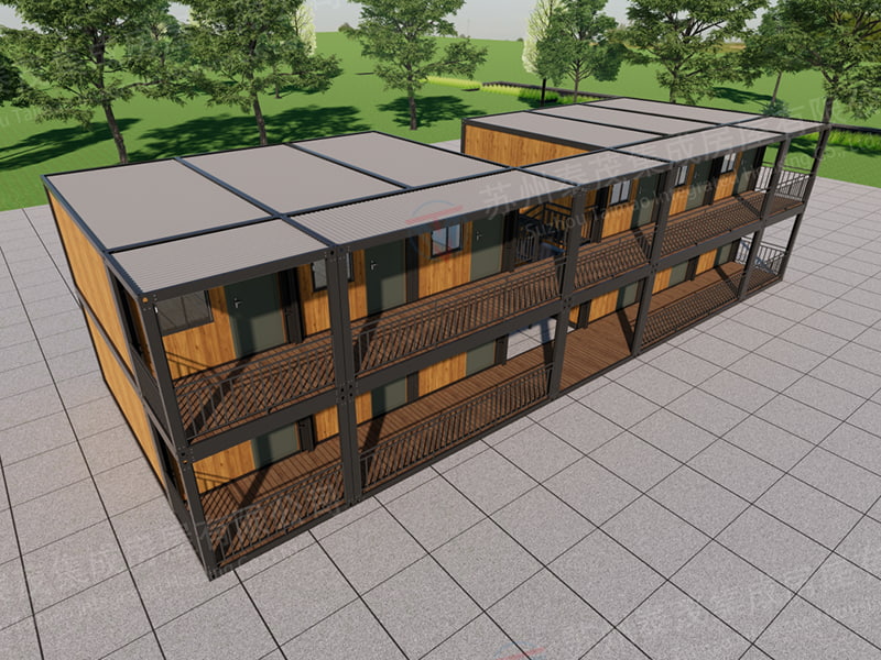 ห้องคอนเทนเนอร์ประกอบด่วนสไตล์โรงแรมฟิลิปปินส์