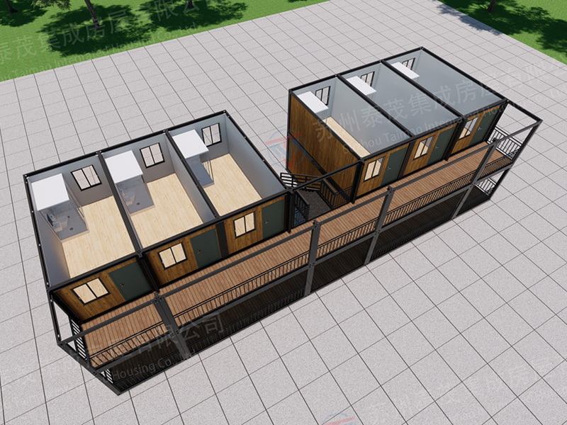 ห้องคอนเทนเนอร์ประกอบด่วนสไตล์โรงแรมฟิลิปปินส์
